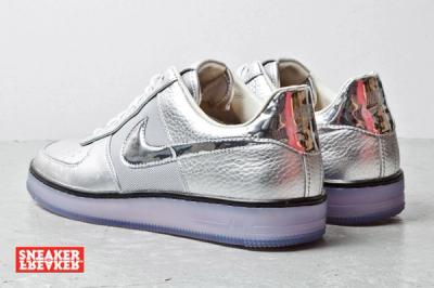 Nike Air Force 1 Downtown Silver 4 2