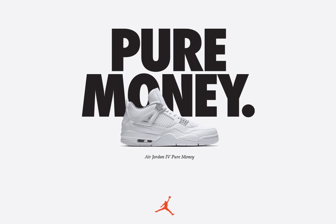 jordan4 pure money