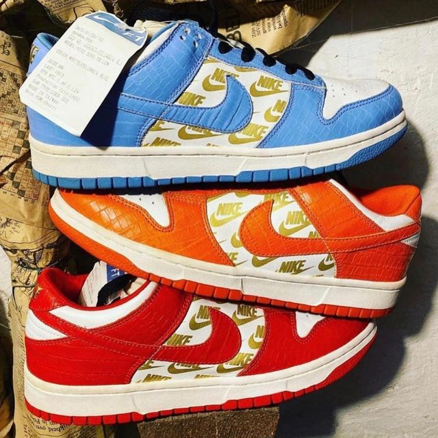 Pics of Uber-Rare Supreme x Nike SB Dunk Low Samples from 2003 Emerge ...
