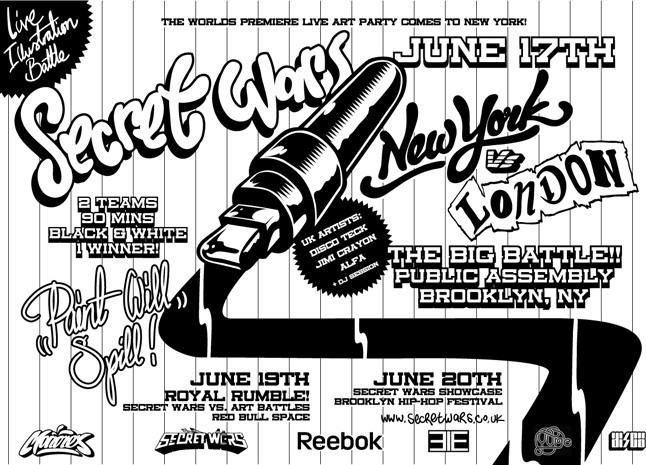 Secret Wars Nyc Usa Vs Uk 1