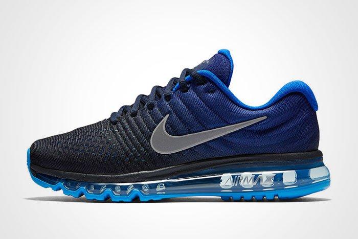 Nike air max 2017 hot sale blue