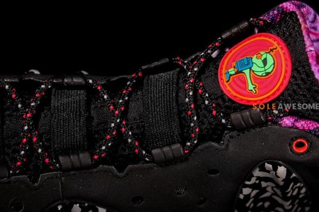 Nike Barkley Posite Max Galaxy Raygun Tongue From Above 1