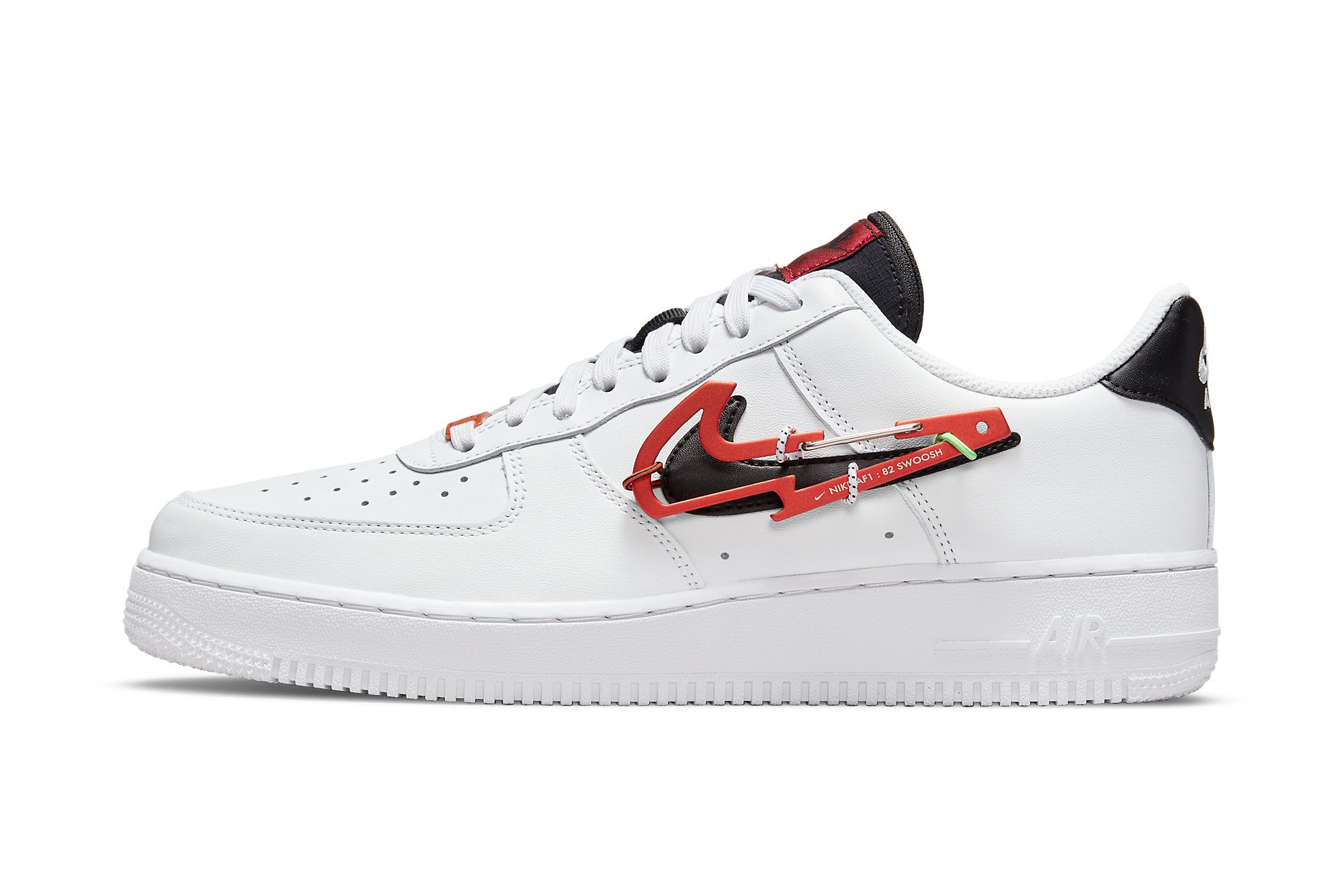Nike, Shoes, Nike Air Force Af1 82 Varsity Red White Black Mens Size 12  Dunks