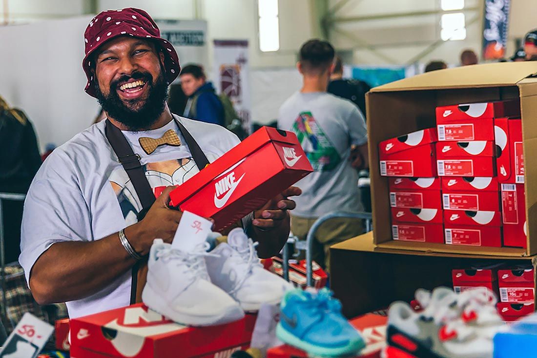 Sneakerness Cologne Man Smiling