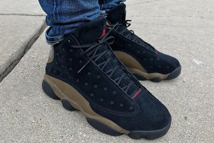 air jordan 13 olive green