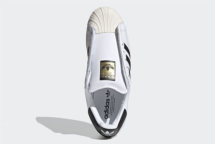 Adidas Superstar Laceless White Top