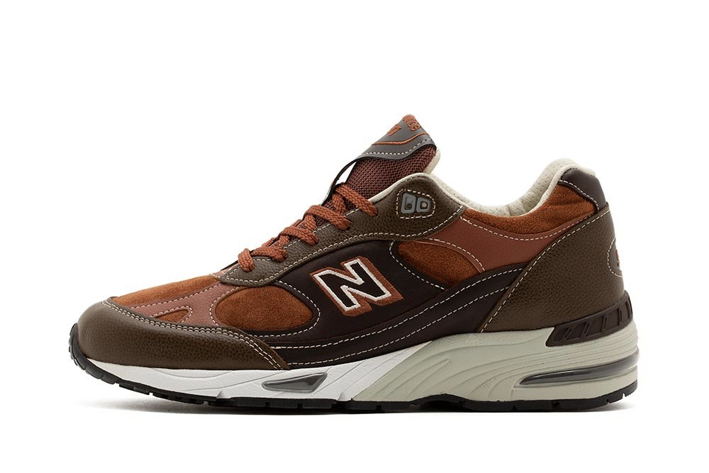 This Chocolate Brown New Balance 991 is 