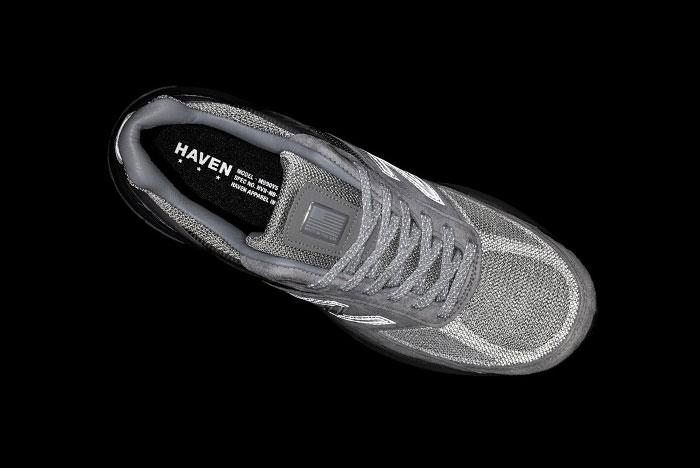 Haven New Balance 990V5 Grey Teaser