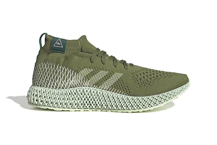 Pharrell Adidas 4D Green Purple Leak First Look Release Date Lateral