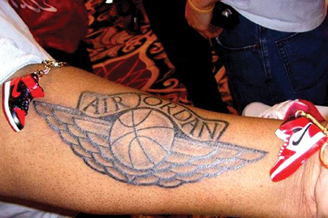 Air Jordan Wings Tattoo 1