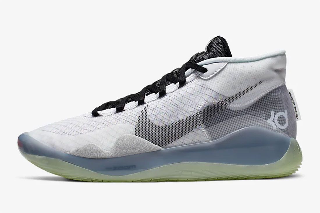 Nike Kd 12 Gear Up Black White Side