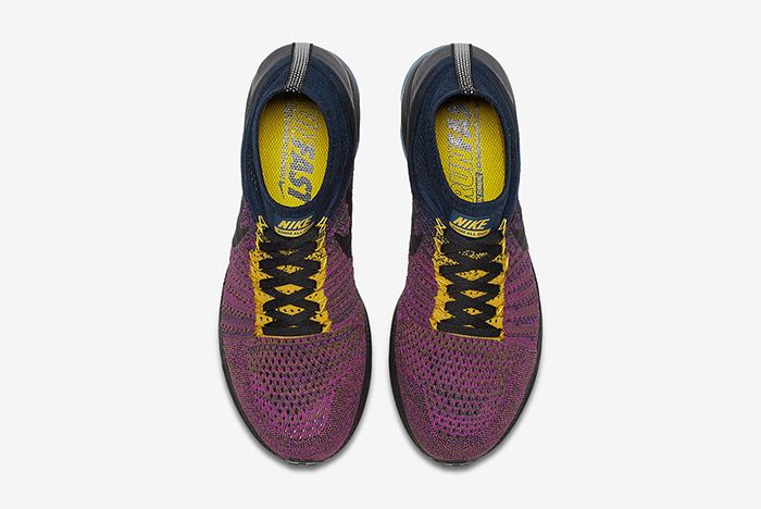 Nike Zoom All Out Flyknit Navy Purple 3
