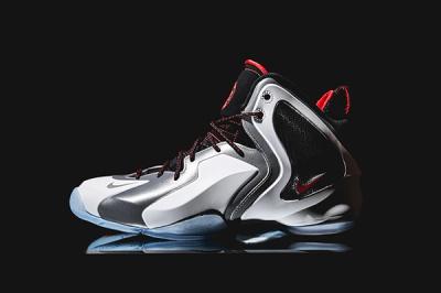 Nike Lil Penny Posite Reflective Silver Red