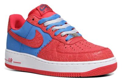 Nike Air Force 1 Le Godzilla Pack Red Blue Quater 1
