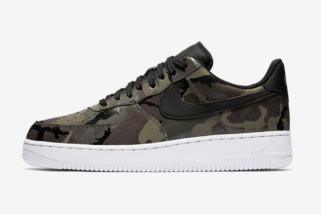 nike air force 1 camo grey