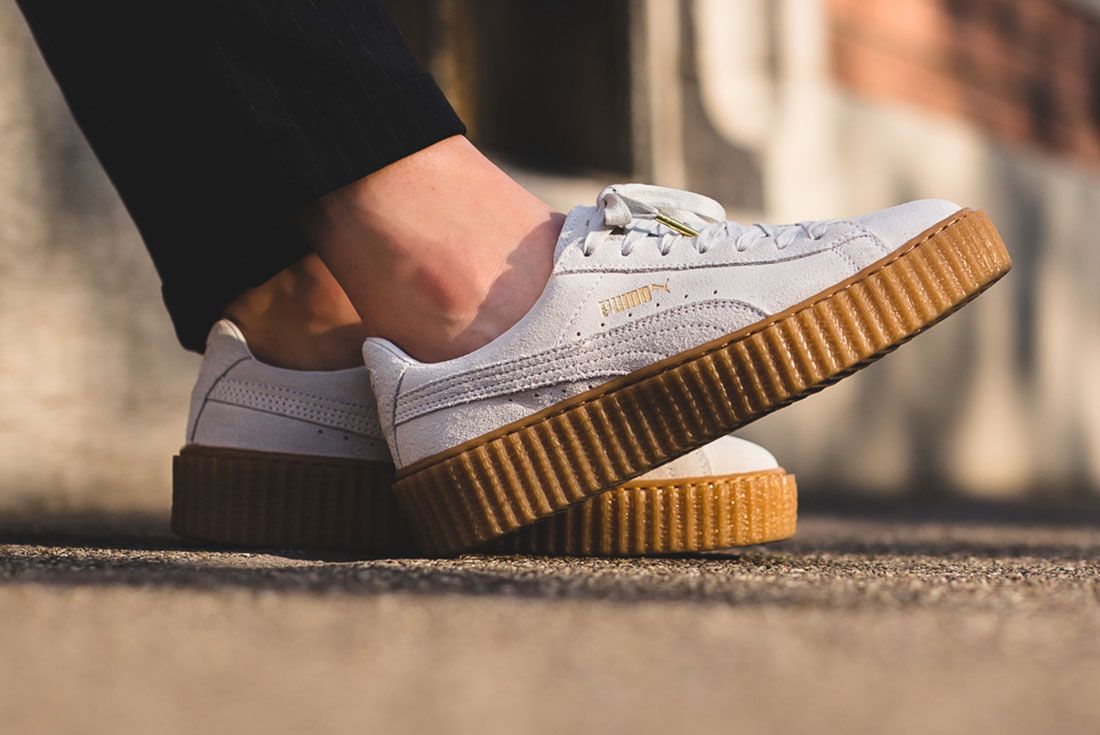 Fenty fashion puma creepers tan