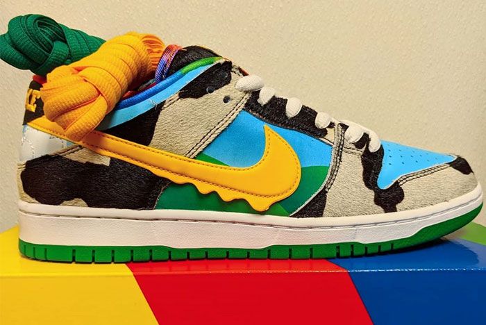 Ben And Jerry Nike Sb Dunk Low Chunky Dunky Right