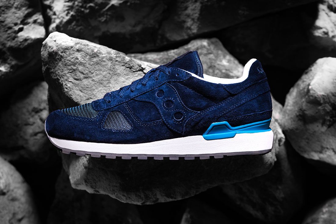 Universal Works Saucony Blue Lateral