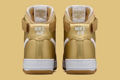 Gold Nike Air Force 1 5