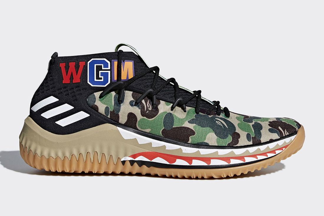 BAPE Dame 4s Images and Release Info Releases