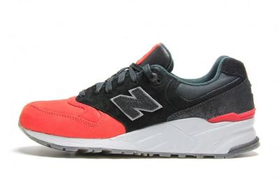 New Balance 999 Waxed Canvas Red Black 2