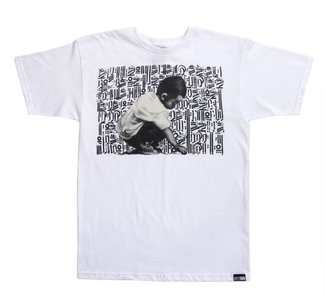 Fy58509 T Young Scribe Wht Tee 1