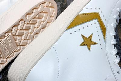 Converse Pro Leather White Gold 1
