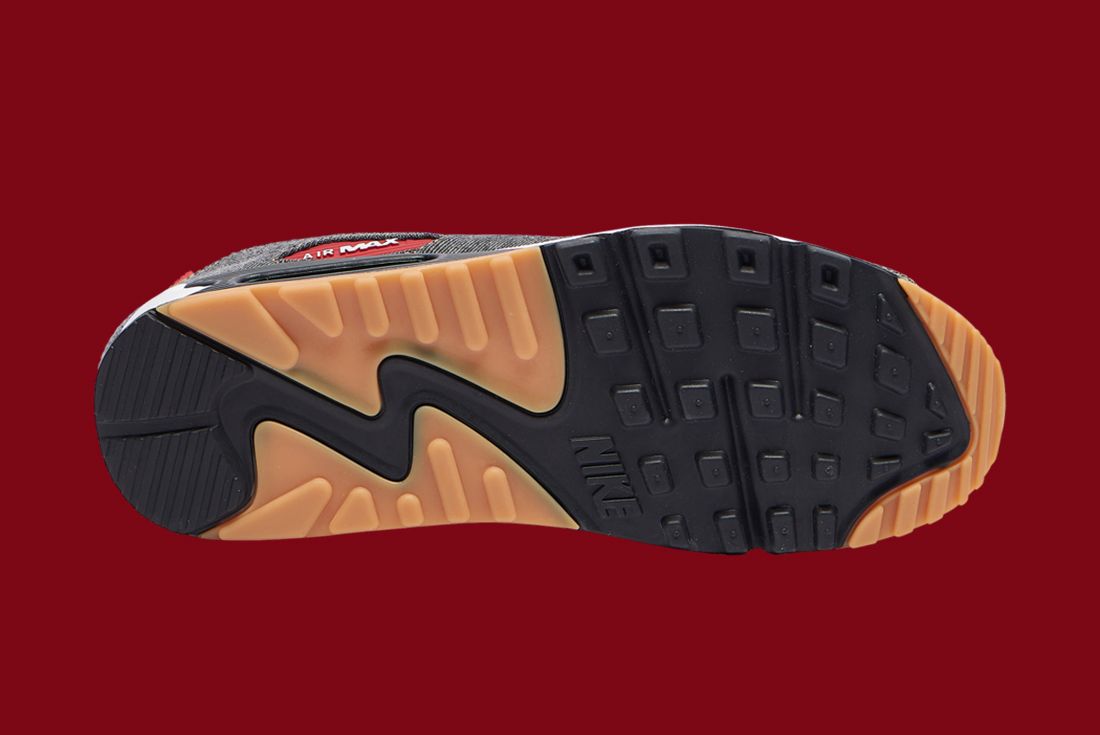 air max 90 red camo denim