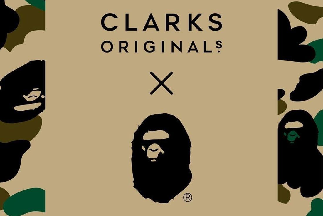 Bape Clarks Colab 2020