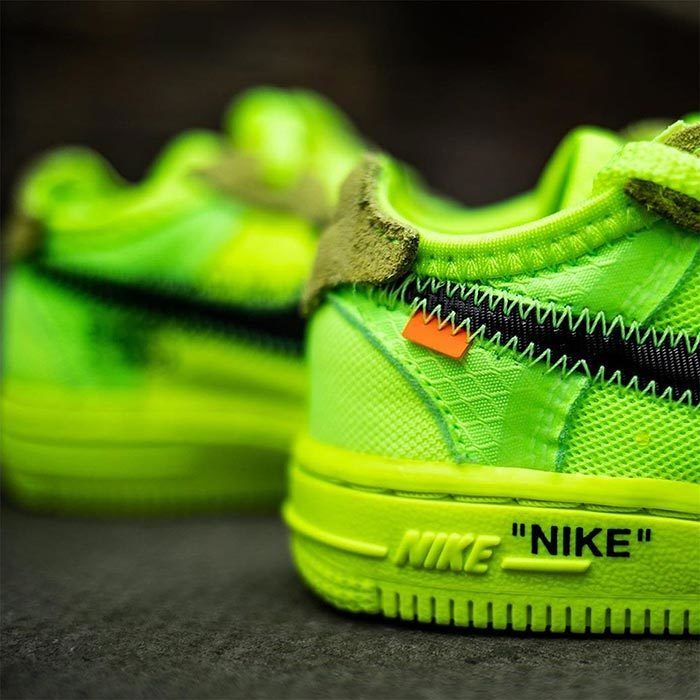 Off White Air Force 1 Volt Toddler 3