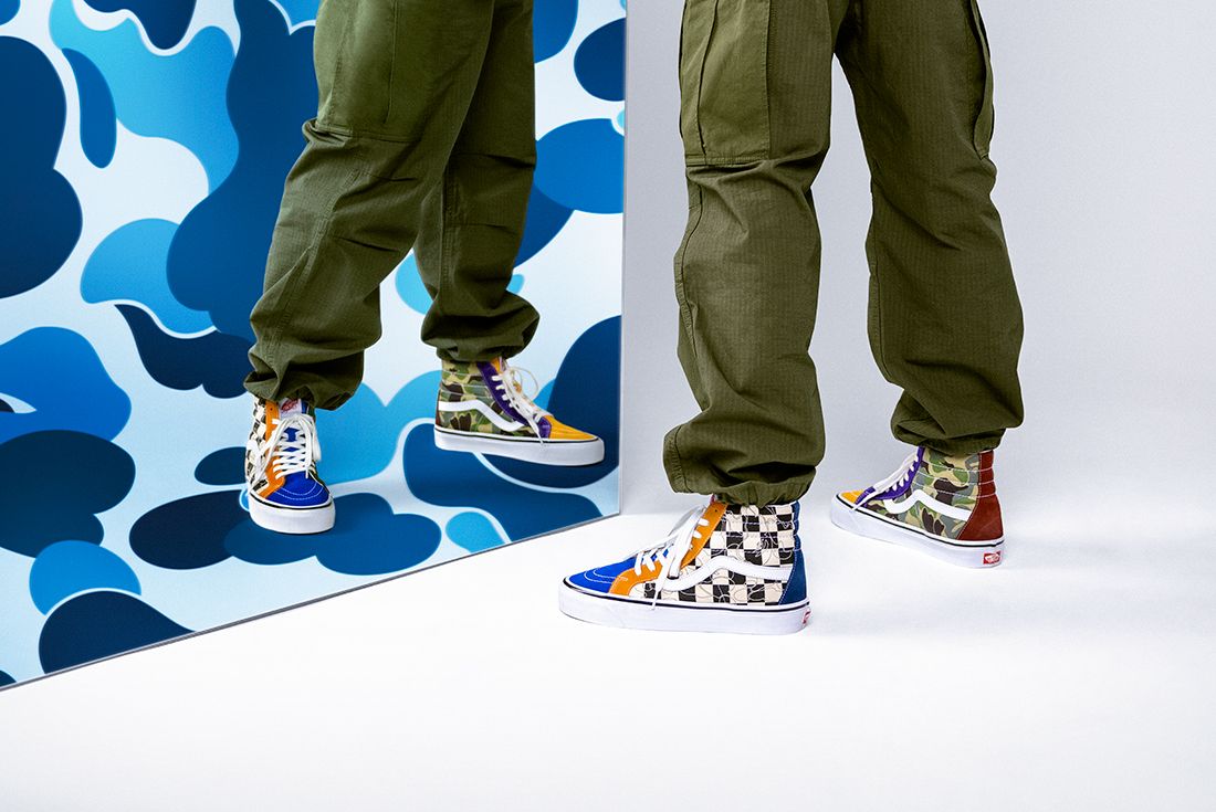 Vans Tap BAPE for Second Collaborative Collection - Sneaker Freaker