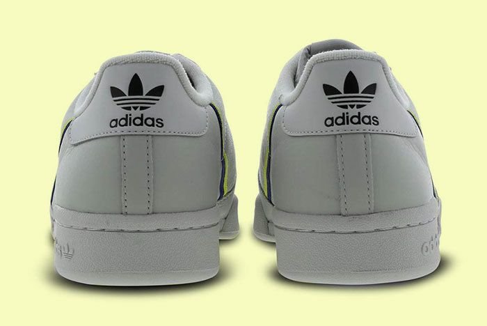 Adidas Continental 80 Grey Yellow 4