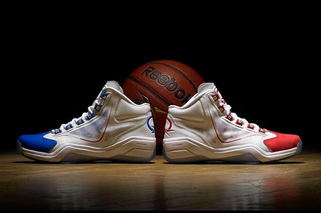 Reebok Basketball Q96 White And Red