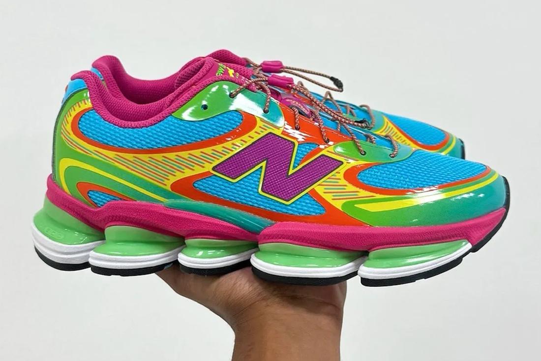 Multicoloured amine x new balance abzorb 2000 sneakers