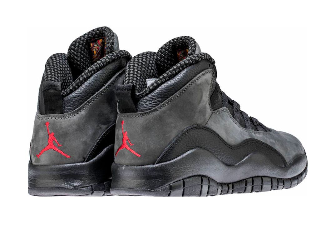 Dark grey jordan 10 online