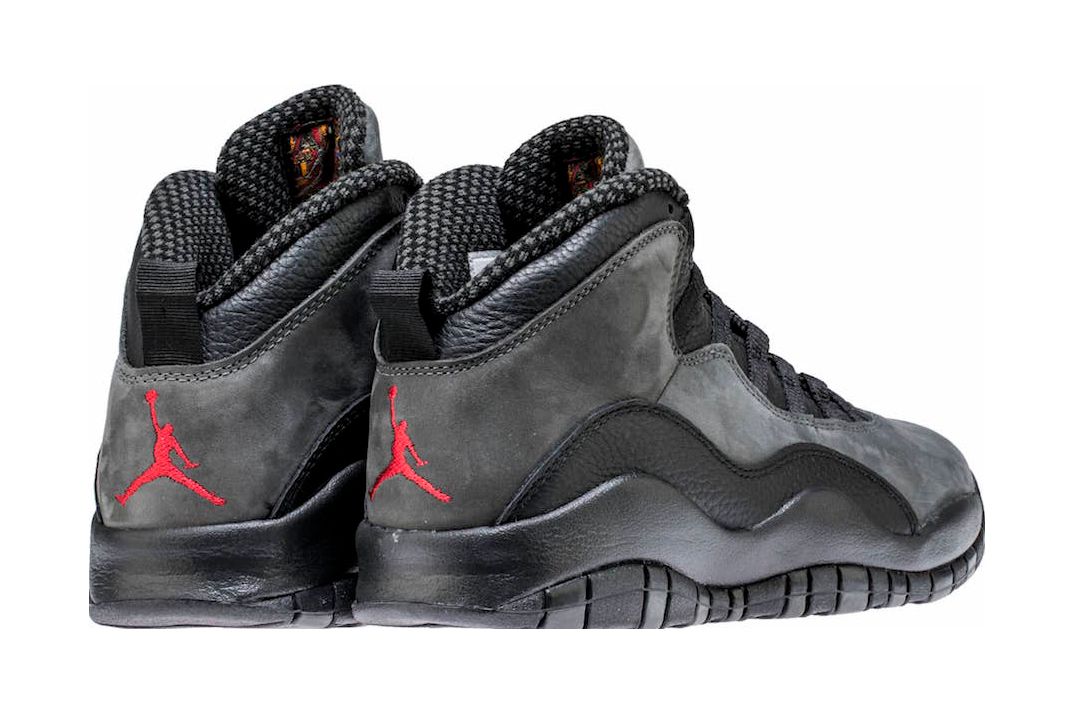 Air Jordan 10 X Shadow 2018 Release Date Heel Sneaker Freaker