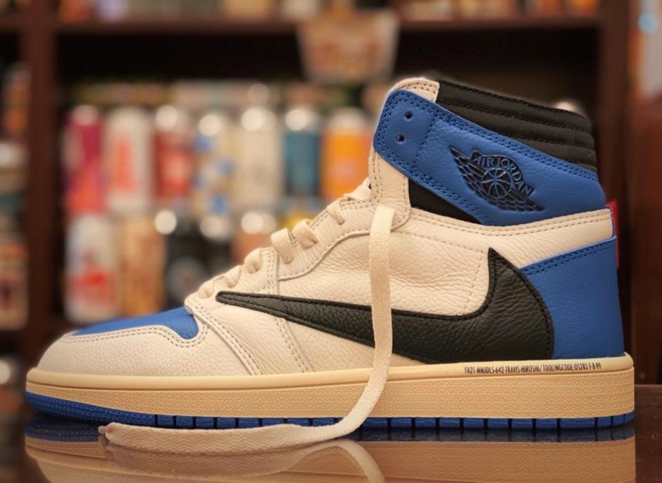 aj travis scott blue