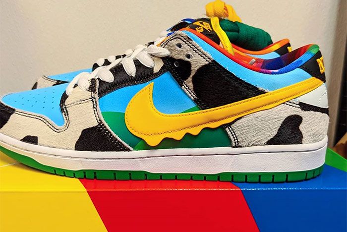 Ben And Jerry Nike Sb Dunk Low Chunky Dunky Left