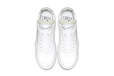 Nike Drop Type Lx Triple White Cn6916 100 Release Date Top Down