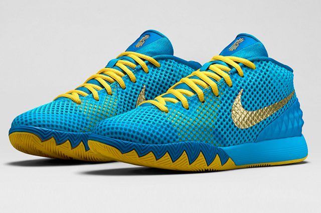 Kyrie 1 blue and yellow on sale