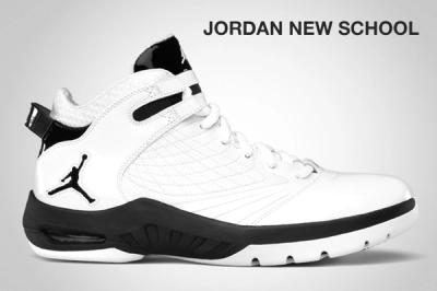 Jordan New School White Black 1