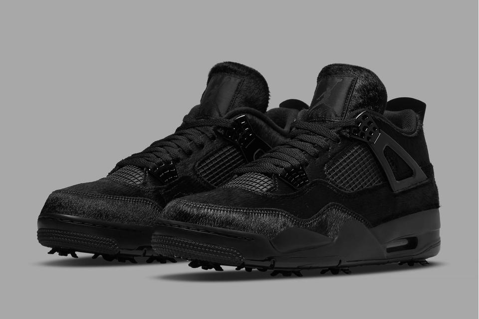 Release Details Air Jordan 4 Golf 'Black Cat' CU9981001 Sneaker Freaker