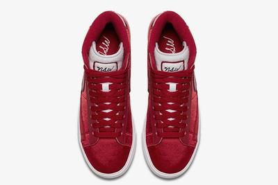 Nike Blazer Satin Red 4