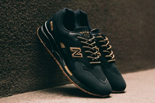 New balance 1600 black and sales gold