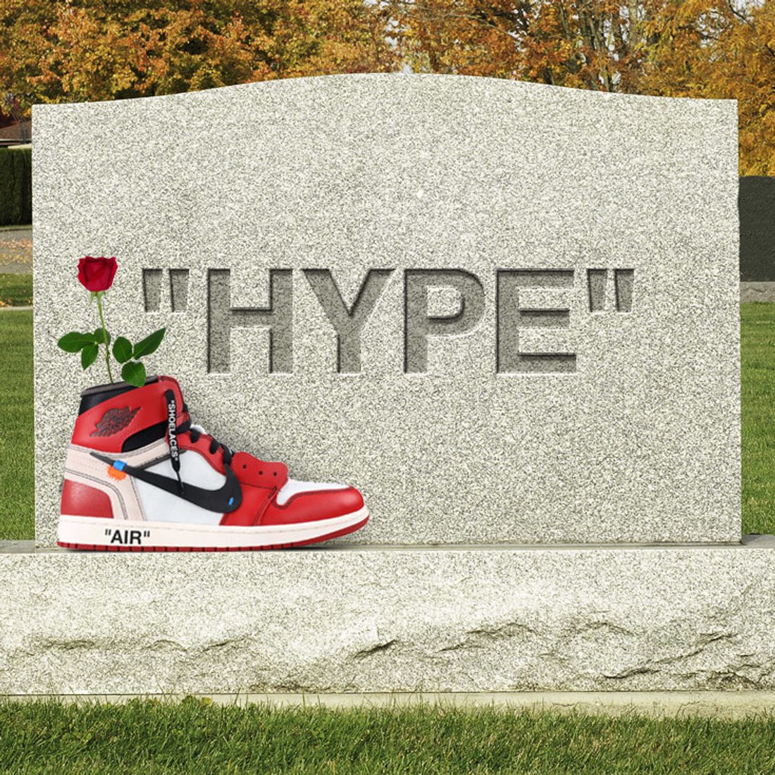 OFF WHITE x Nike Air Force 1 Hype and Expensive Sneaker