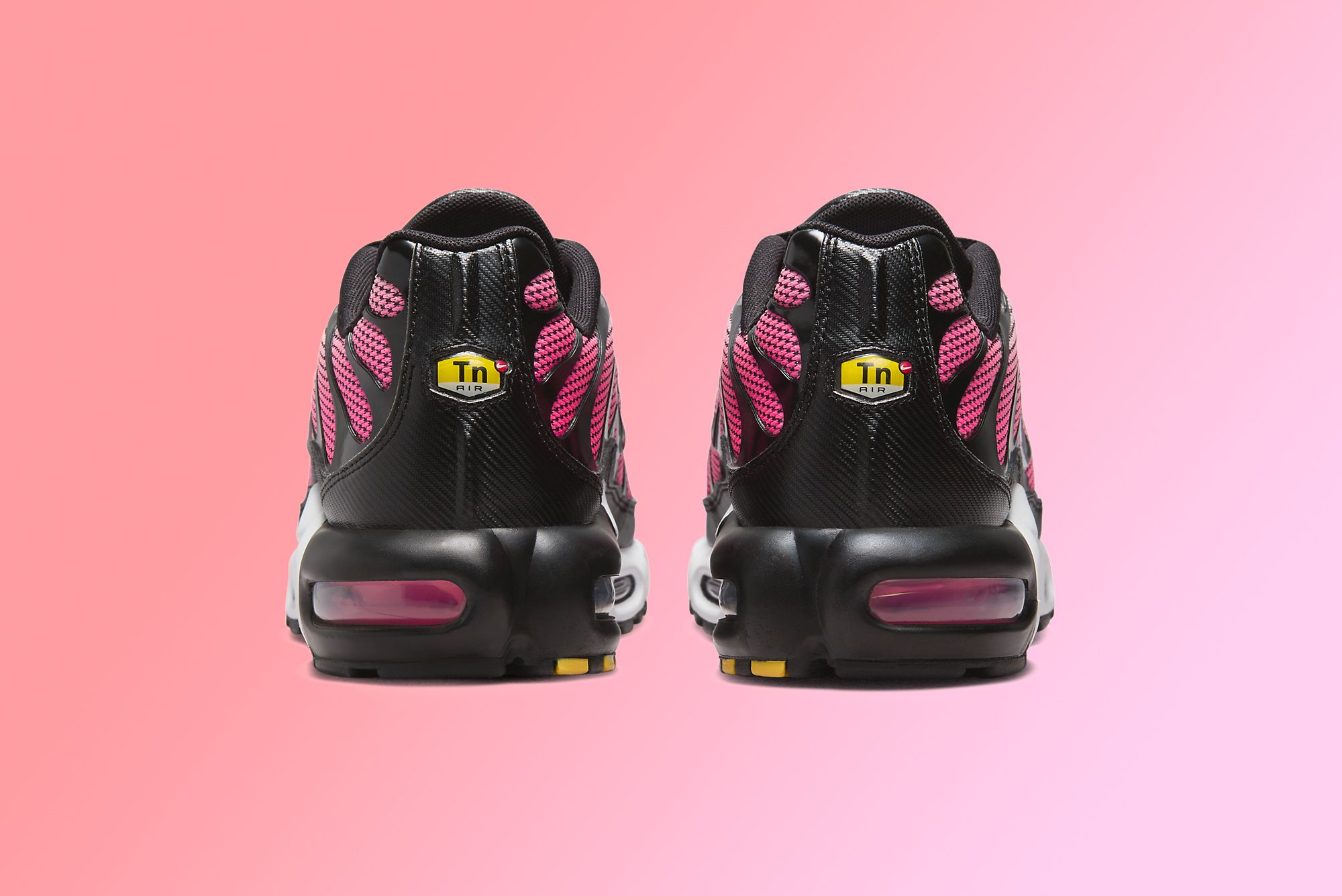 Custom Air Max Plus TN Custom Pastel Pink Gradient Unisex Sneakers 