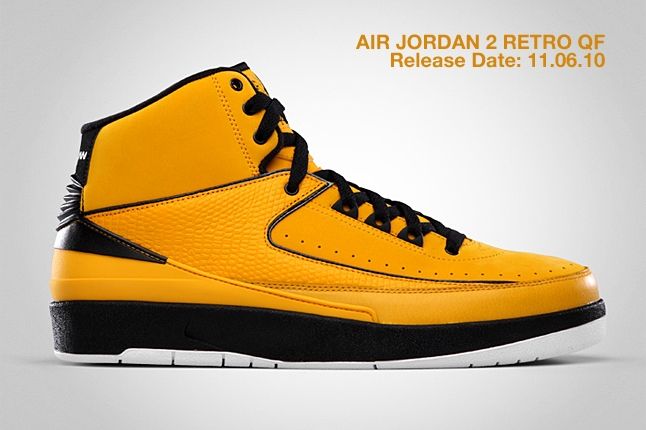 Air Jordan 2 Retro Qf Yellow 2