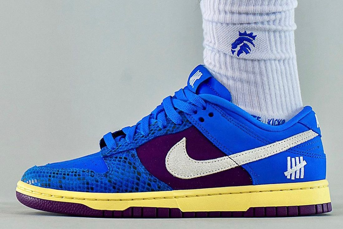 UNDEFEATED x Nike Dunk Low 'Royal/Purple'