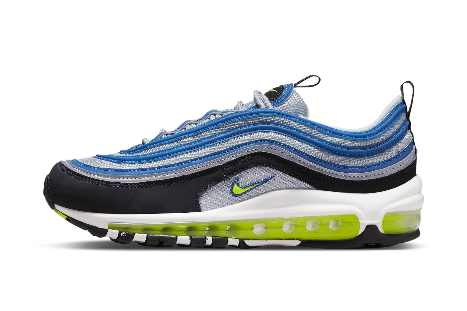 The Nike Air Max 97 'Atlantic Blue' Is Coming Back with Black Mudguards ...