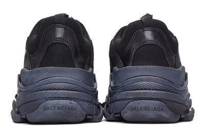 Balenciaga Triple S Sneaker Smudged Distressed Colorway 3 Heel